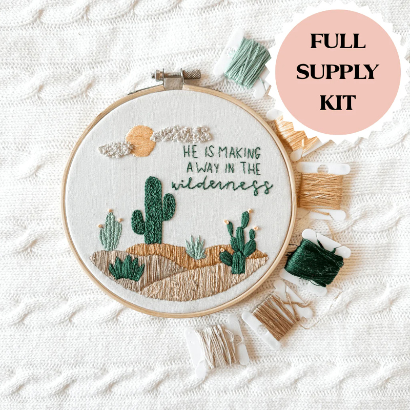 HE IS MAKING A WAY EMBROIDERY KIT