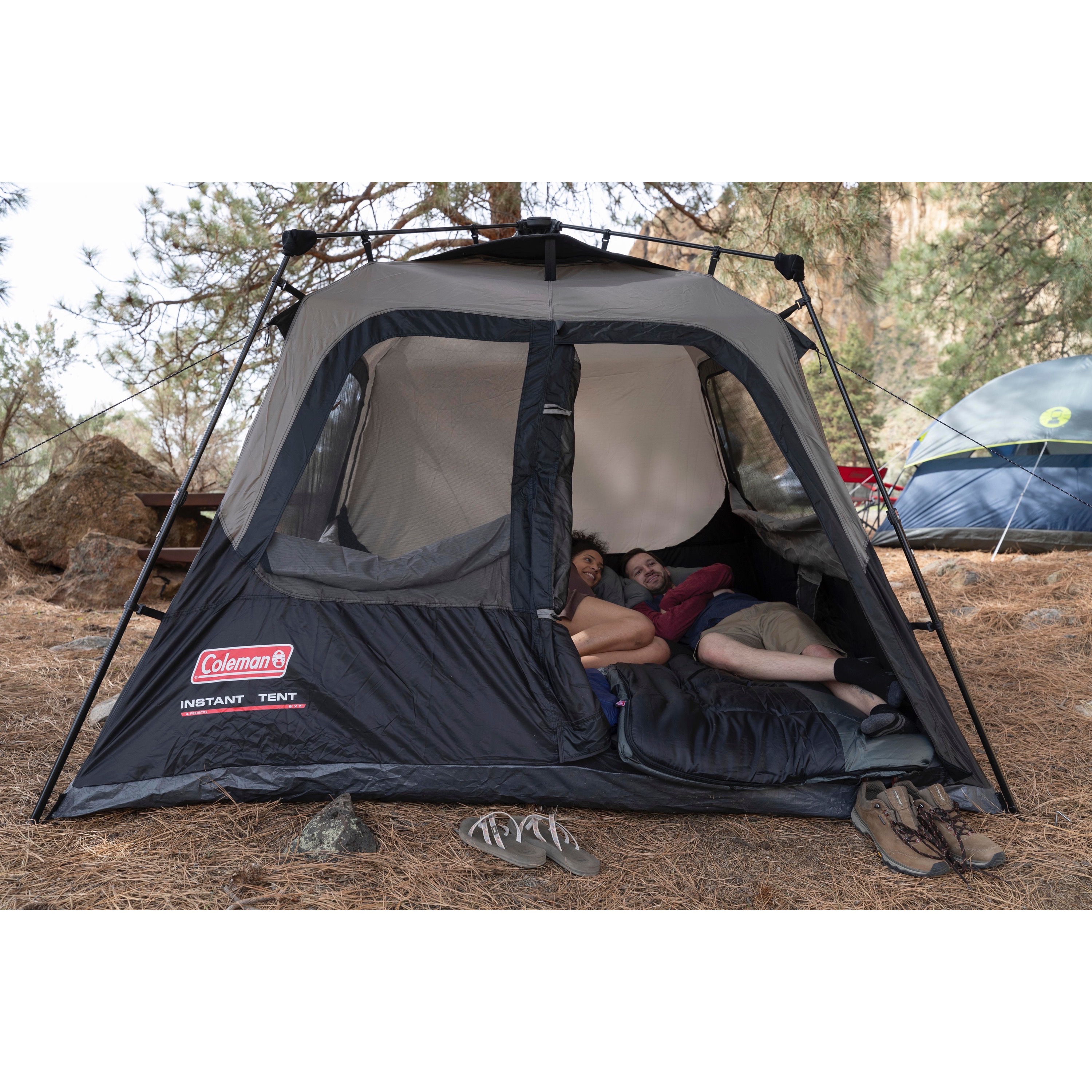 Coleman 6-Person Cabin Camping Tent with Instant Setup