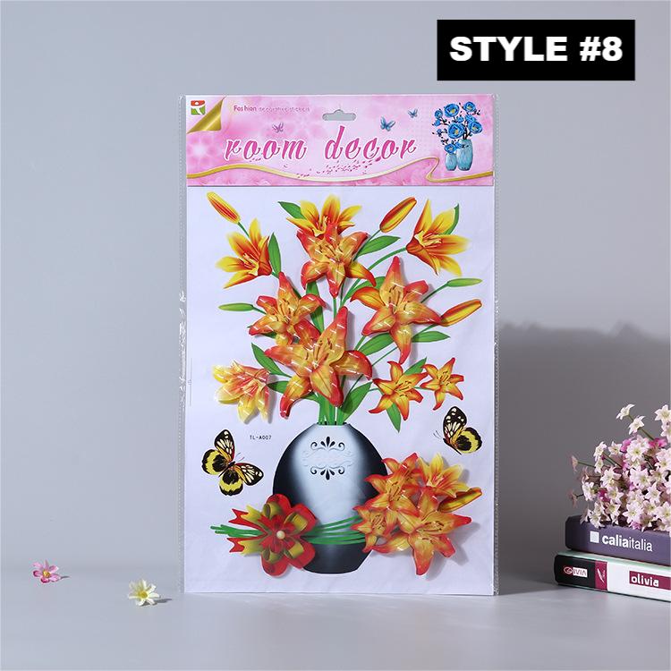 (Last Day Flash Sale-50% OFF) 3D Flower Stickers-BUY 3 FREE SHIPPING