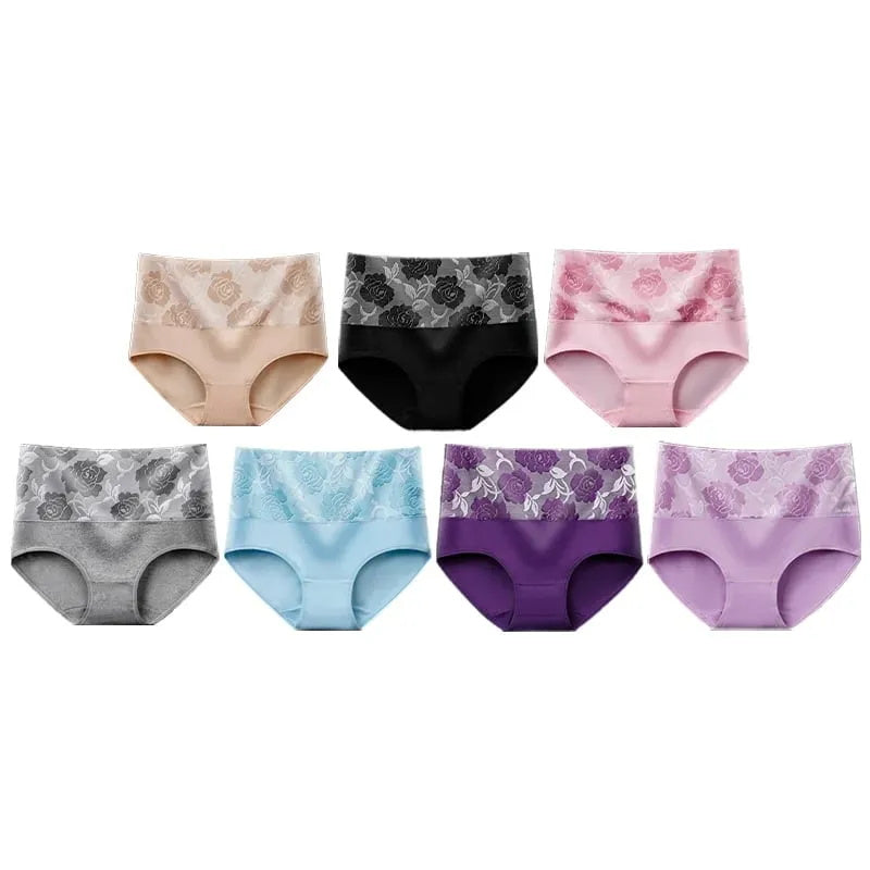 ✨LAST DAY BUY 5 GET 5 FREE✨Cotton High Waist Abdominal Slimming Hygroscopic Antibacterial Underwear – everyfite