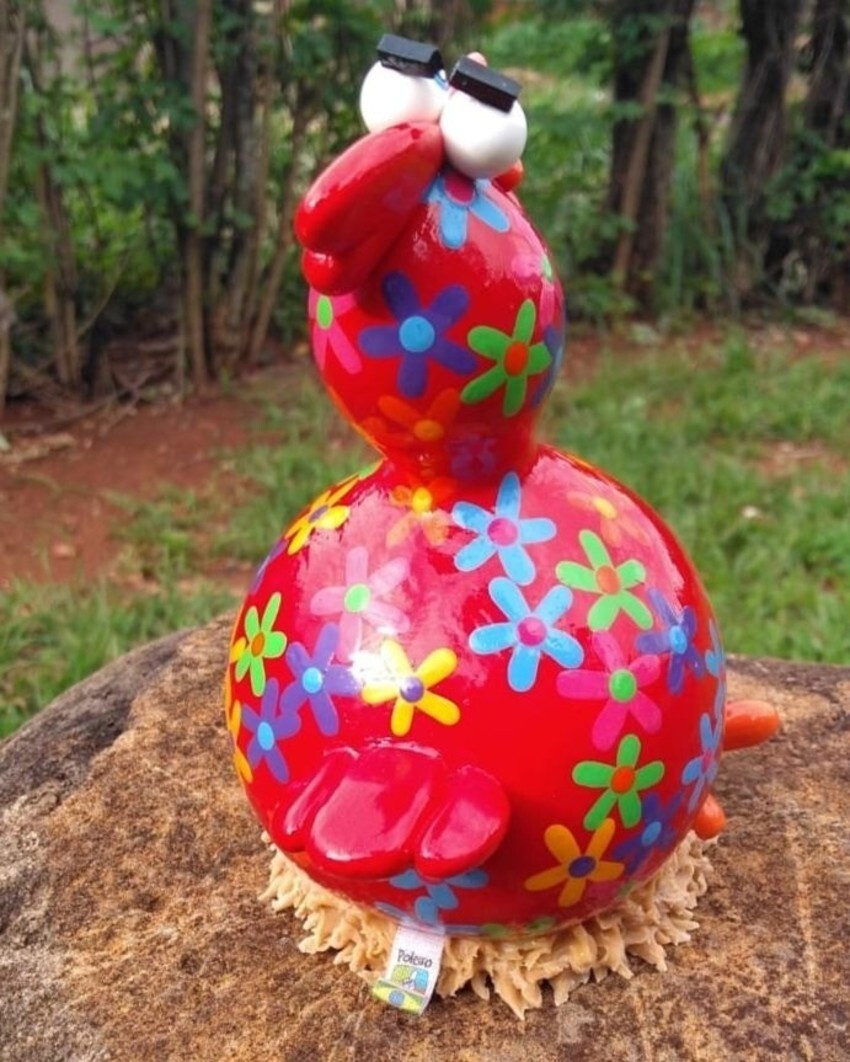 Funny gourd chicken