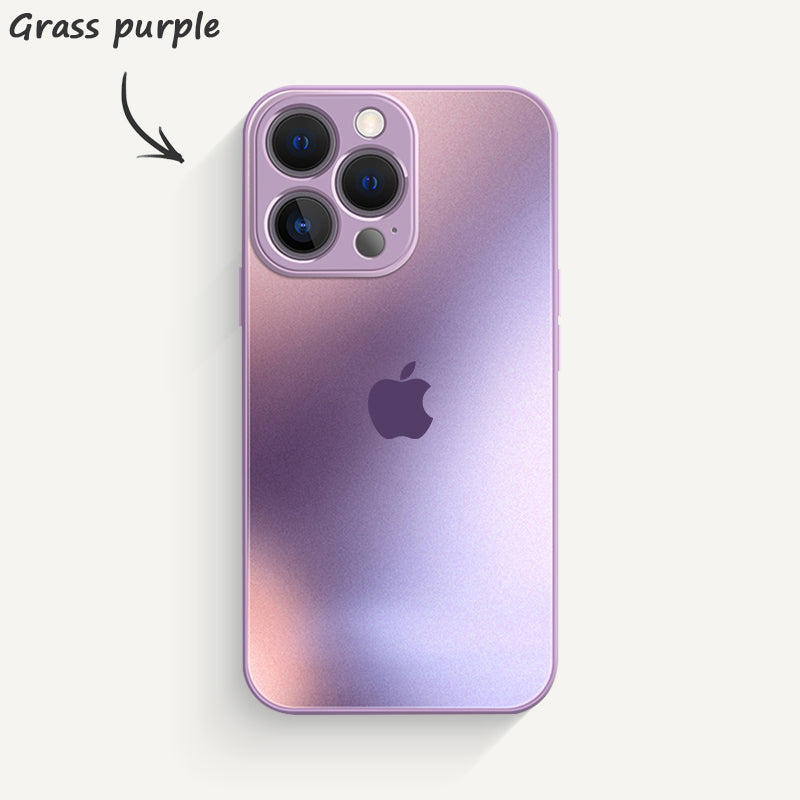 Frosted Glass Hidden Magnetic Phone Case