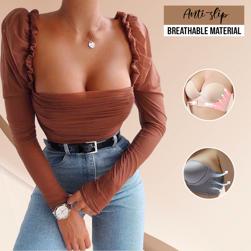UpWing Bra - Front Buckle Strapless Adjustable bra