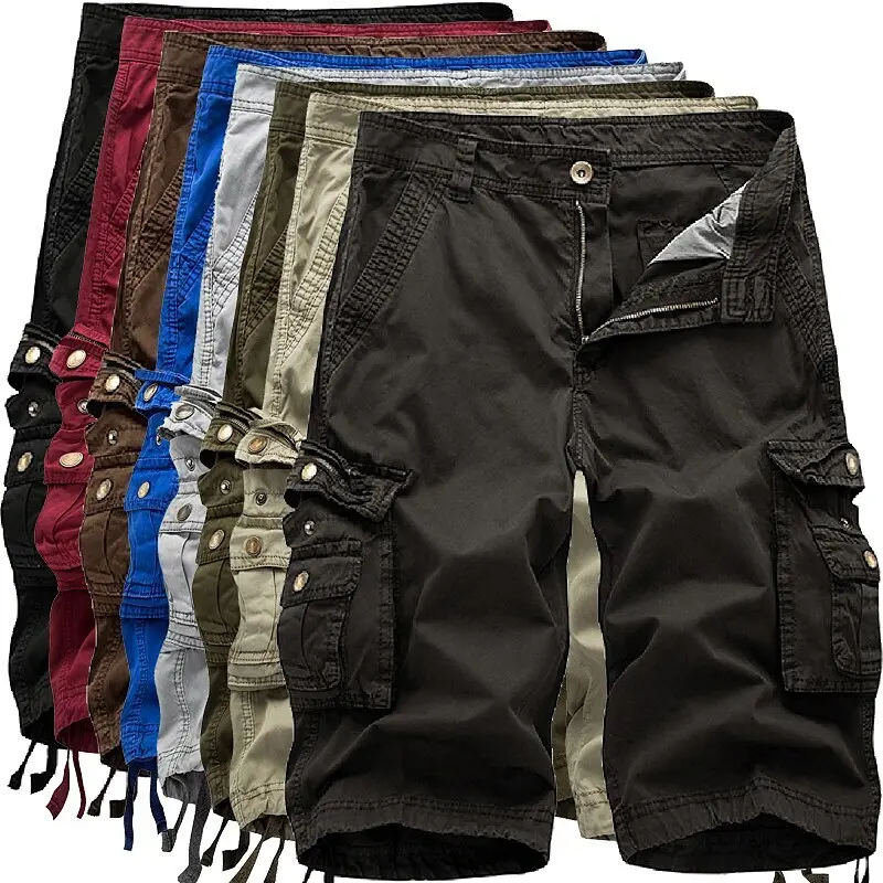 8 Pack Men’s Stylish Streetwear Cargo Shorts