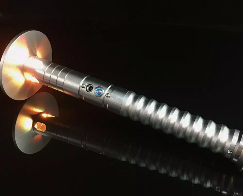 Lightsaber N, Saberforge, Lightsaber hilt with blade, Removable PC blade, with USB charging cable, RGB 12 color, 10  sound, dark saber