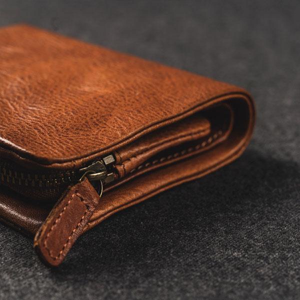 Large Capacity Vintage Genuine Leather Wallet