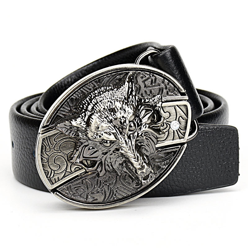 [Last day flash sale💥45% OFF] Fashion Punk Men's Genuine Leather Belt With Knife🔥BUY 2 GET 10% OFF & FREE SHIPPING🔥