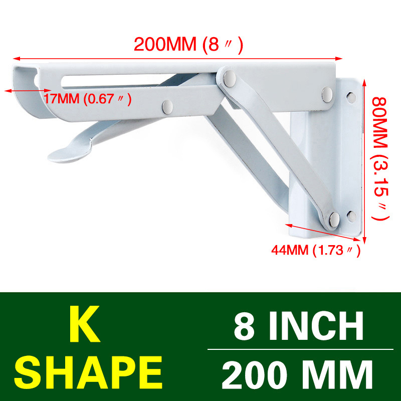 Adjustable Triangle Folding Angle Thicken Bracket