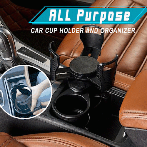 (🔥 50% off last chance) All Purpose Car Cup Holder And Organizer - Buy 2 Get 10% Off & Free Shipping