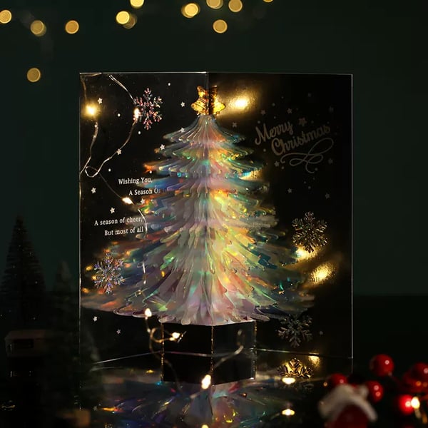 (🔥Early Christmas Sale- SAVE 48% OFF) 🎄Special 3D Christmas Handmade Cards--Buy 3 Get 2 Free