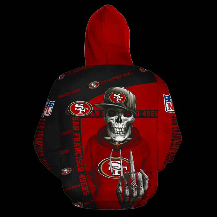 SAN FRANCISCO 49ERS 3D HOODIE SSFF49014