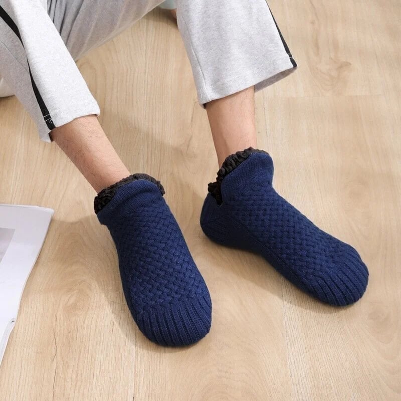 Indoor Non-slip Thermal Socks✅ Bye to Numbness, Pain and Swelling ✅ Foot issues and sensitive feet ✅ Help increase blood flow and circulation