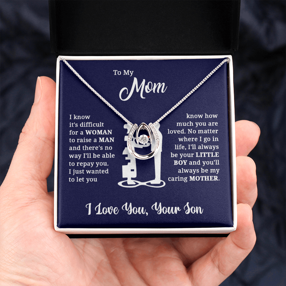 Mom - Precious Mom - Love Necklace