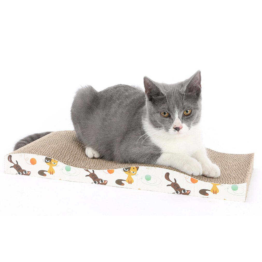 Wave Design Cat Scratcher