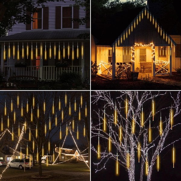(✨Early Christmas Sale - 48% OFF) Snow Fall LED Lights - BUY 3 FREE SHIPPING