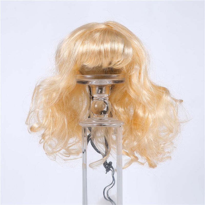 Pet wig headgear for dogs and cats