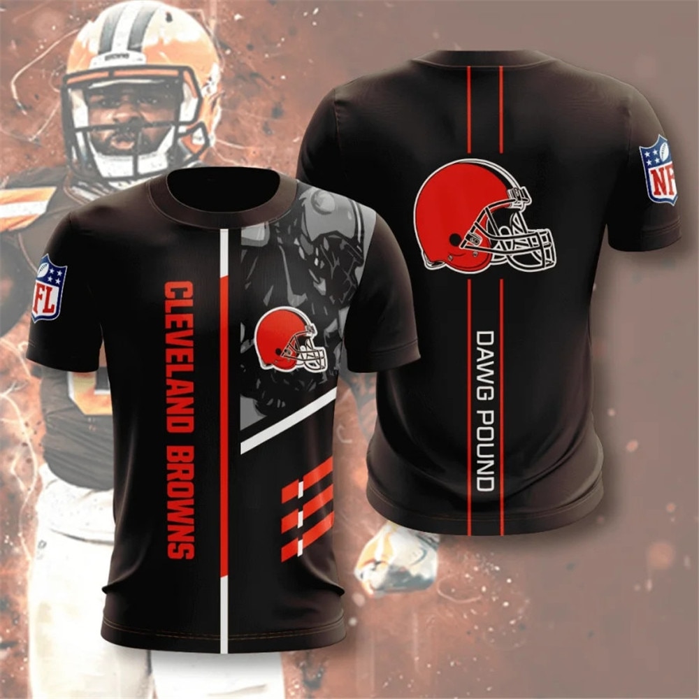 CLEVELAND BROWNS 3D HOODIE CCBB007