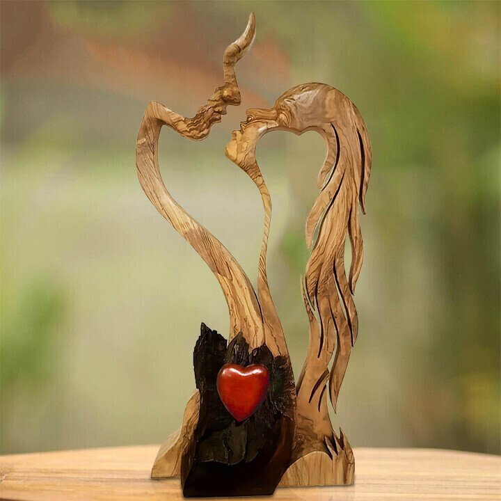 🌹Early Valentine's Day Sale🌹 Love eternal wooden decoration ornaments