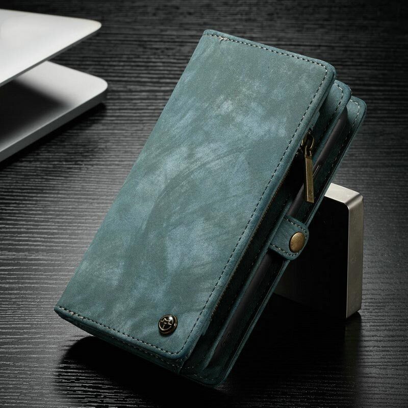 Retro Leather Wallet Phone Bag for iPhone & Samsung &Huawei with Multi-Slot
