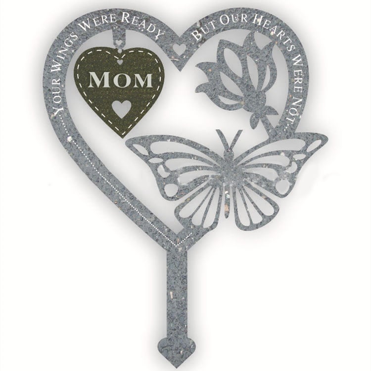 🔥Last Day 75% OFF🔥 - Memorial Gift Butterfly Ornament Garden Plaque