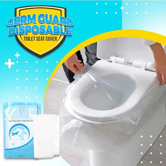 (Last Day Promotions-50% OFF)Biodegradable Disposable Plastic Toilet Seat Cover - 50 Pcs(BUY 2 PACKS GET 1 PACK FREE NOW!)