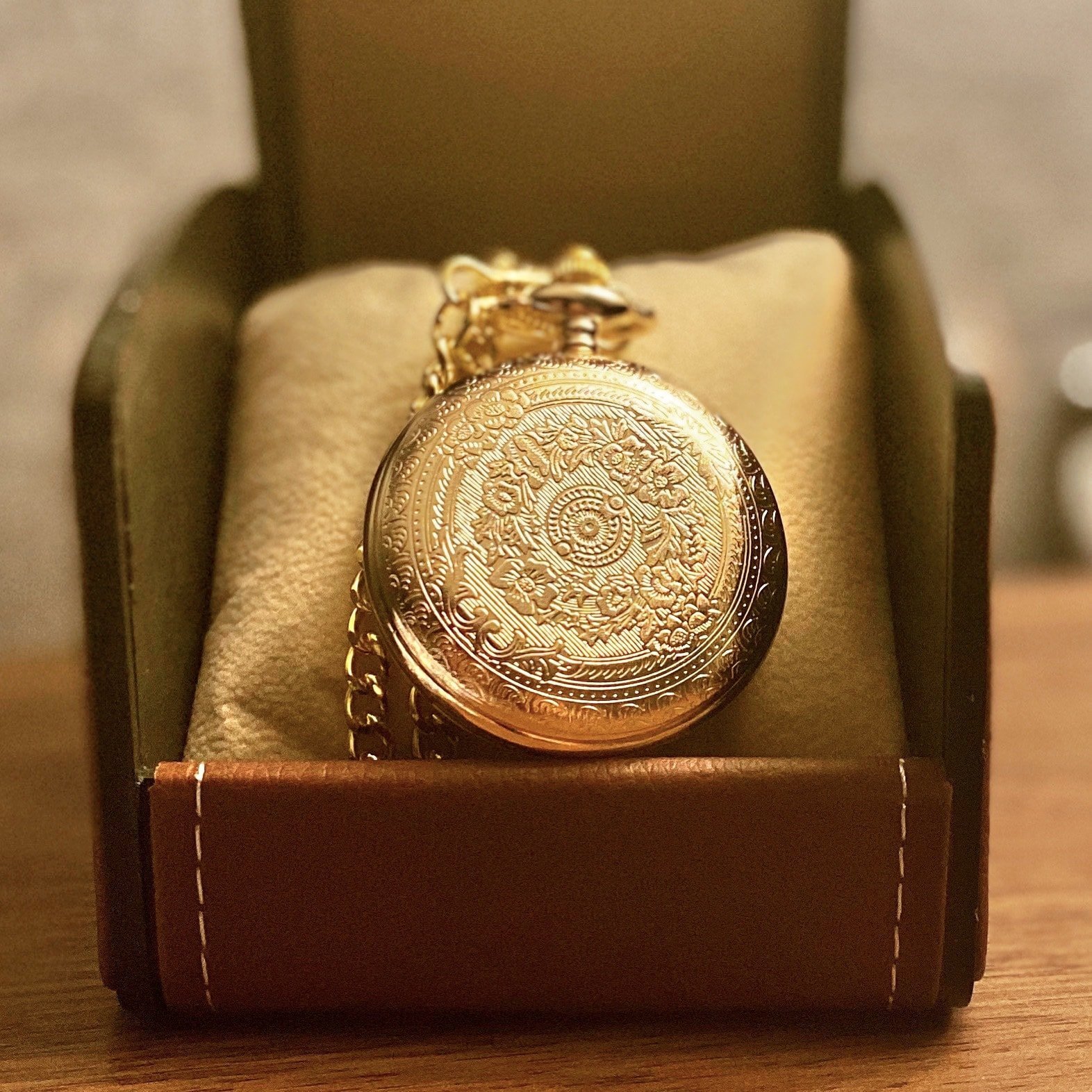 🎁New Year Sale 50% OFF - To My Son Quartz Pocket Chain Watch