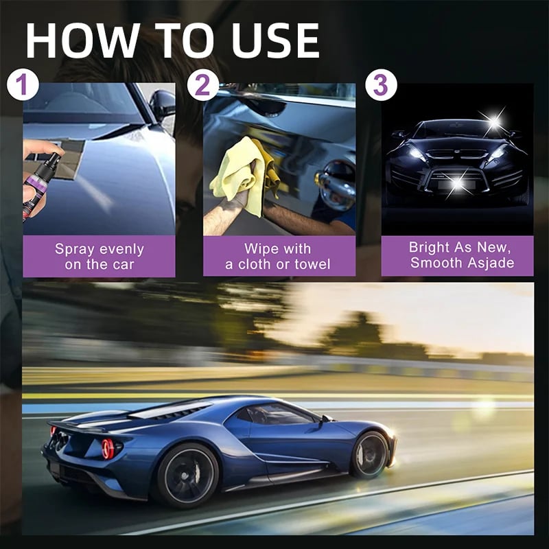 💥 3 in 1 Ceramic Car Coating Spray 💥