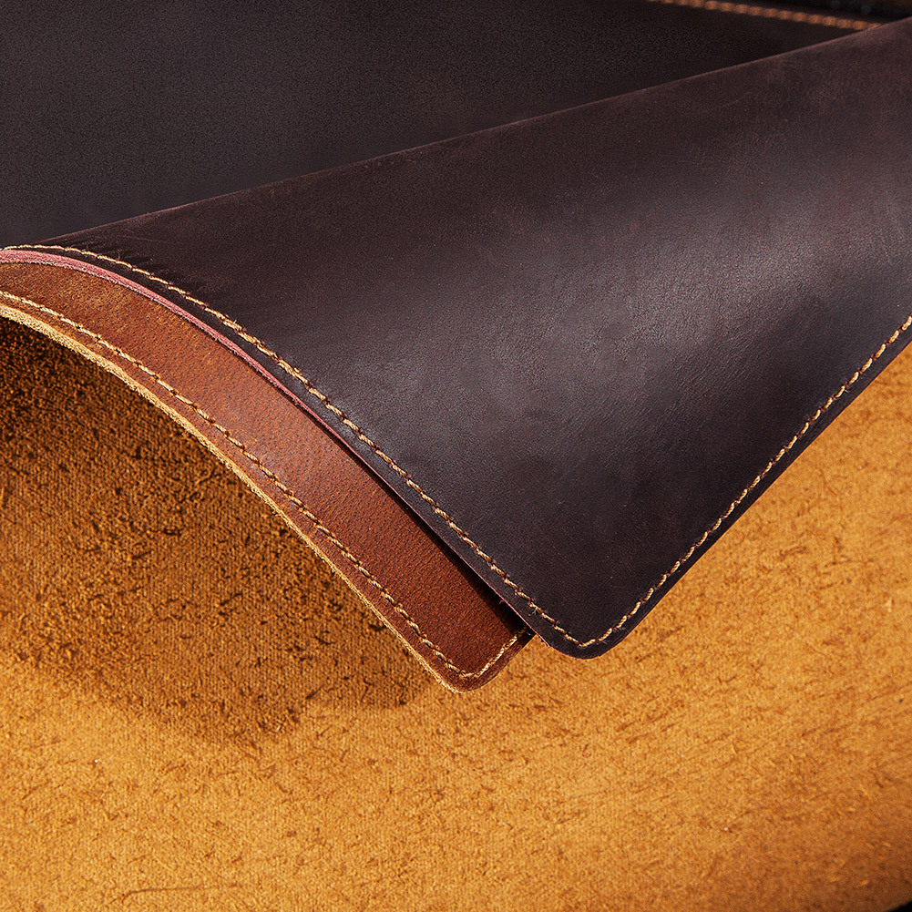 KRIES Leather Waterproof Desk Mat for Office and Home
