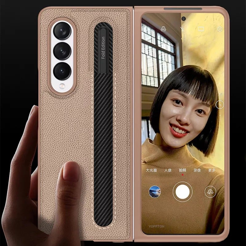 Samsung Galaxy Z Fold 3 5G Case With Pen Holder Cover