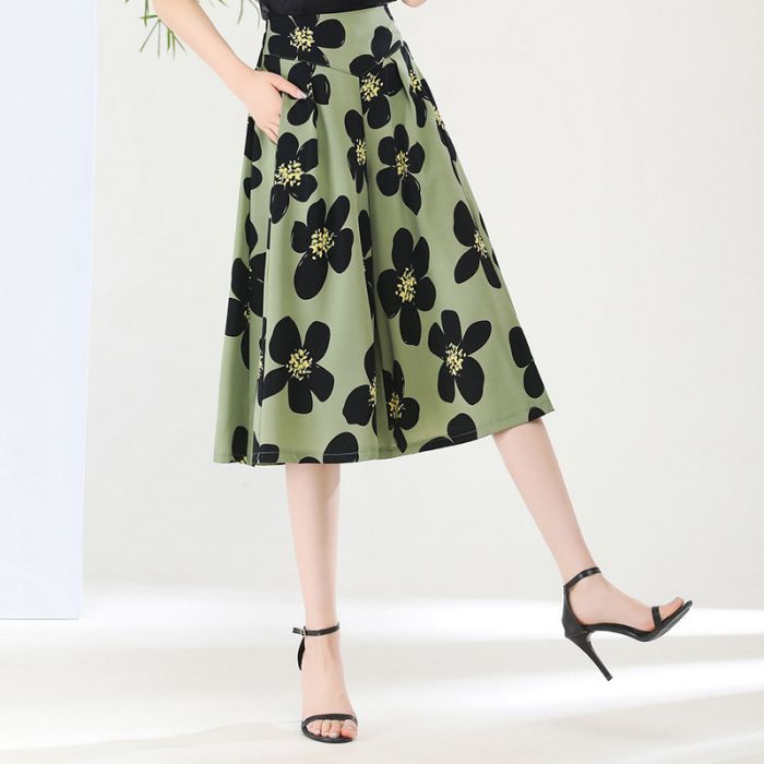 (Summer Sale-45% OFF) -Women's  Vintage Style Wide Leg Culottes