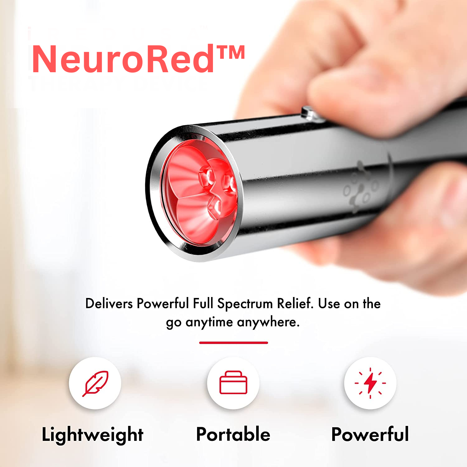 NeuroRED Infrared Light Therapy Device For Neuropathy Pain Relief ...