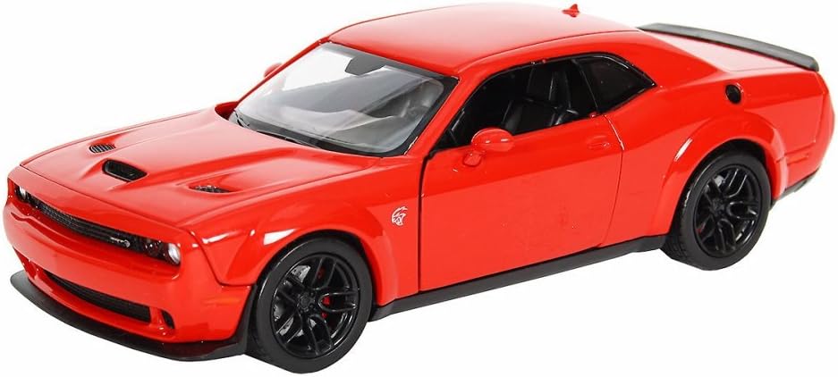 2018 Dodge Challenger SRT Hellcat Widebody Red 1/24 Diecast Model Vehicle