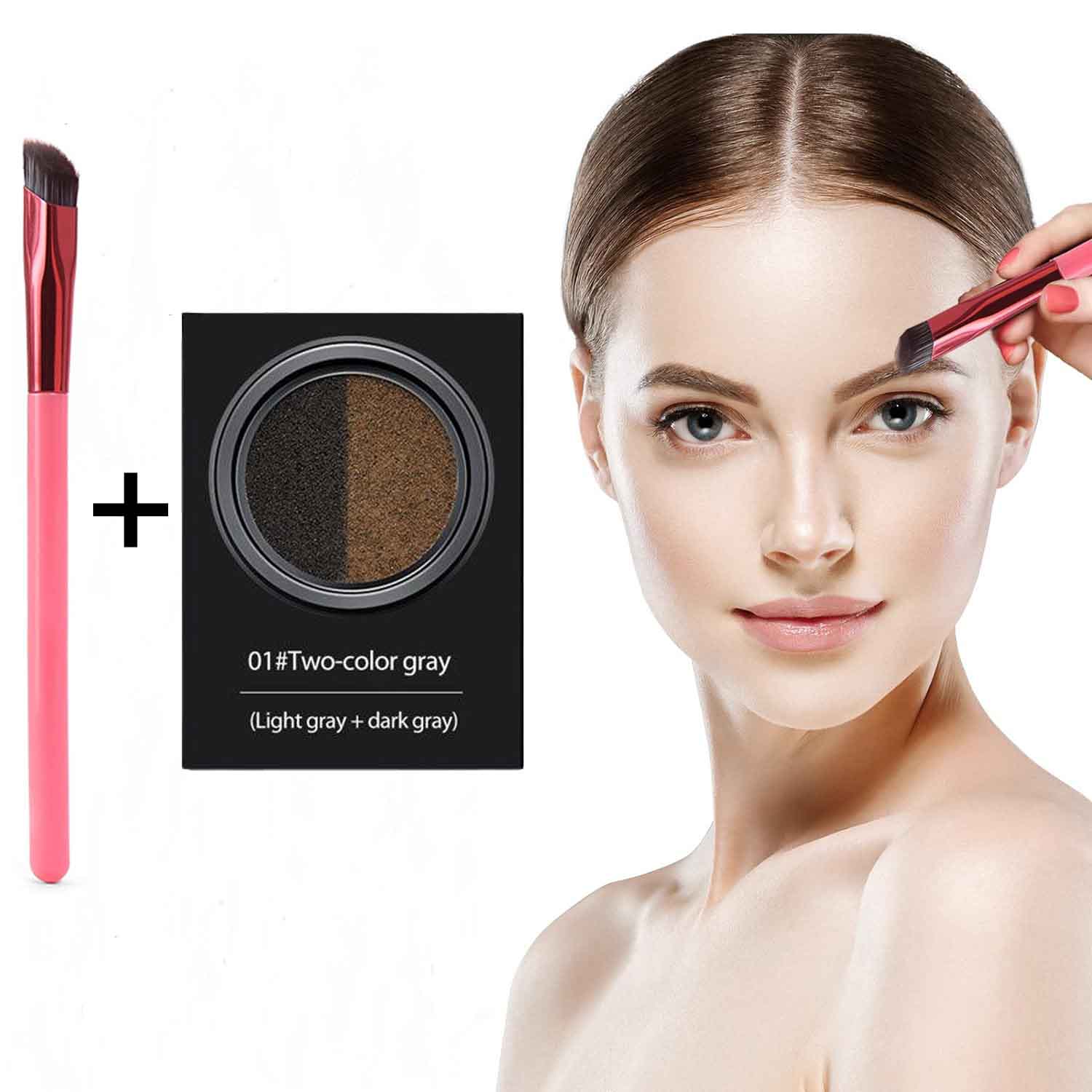 Wild Eyebrow Brush with Eyebrow Powder