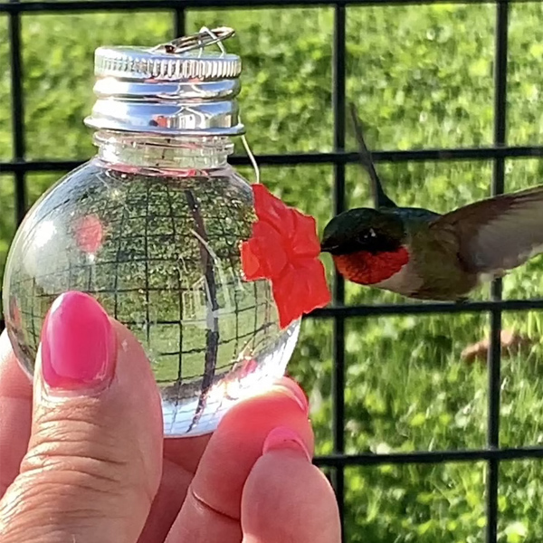 Hand Hummingbird Feeder & Ornament Gift