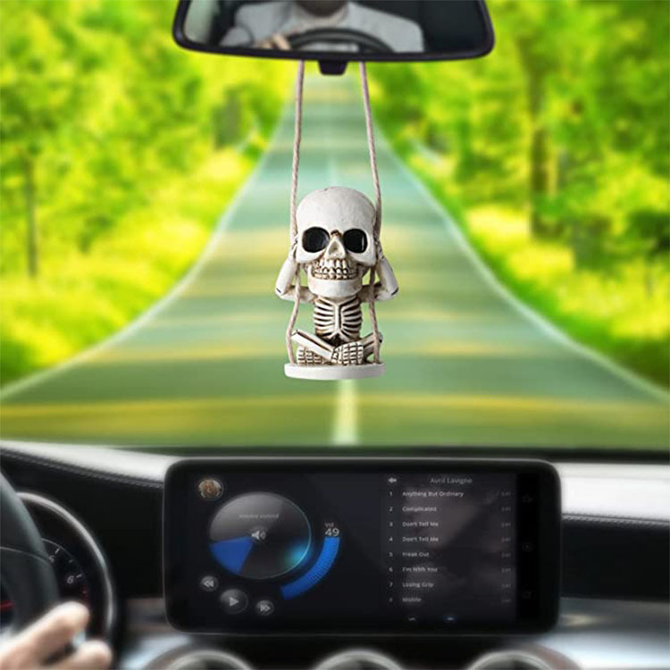 (🔥Last Day Promotion-SAVE 60% OFF)💀EVIL SKULL TRIO STATUE(A SET OF 3PCS)-WITH AIR FRESHENER-BUY 2 GET 10% OFF & FREE SHIPPING