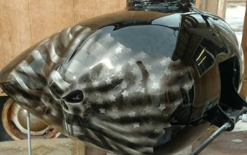 Harley Motorcycle Harley Harley Davidson 3D Punisher Tank