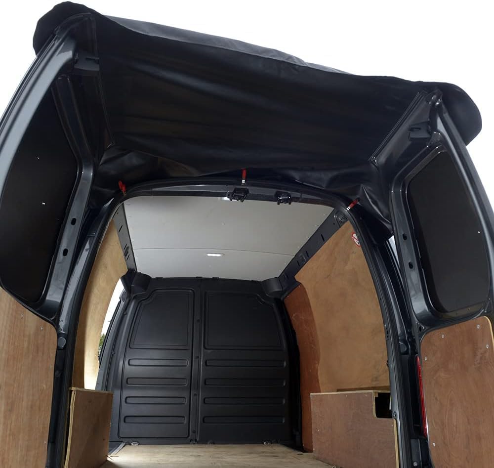 T5 Rear Barn Door Awning Cover Heavy Duty 210D Oxford Fabric Large Size Waterproof Sun Shade Protection Fit Transporter T4 T5.1 T6 FORD VAN MK7 Accessories,Black