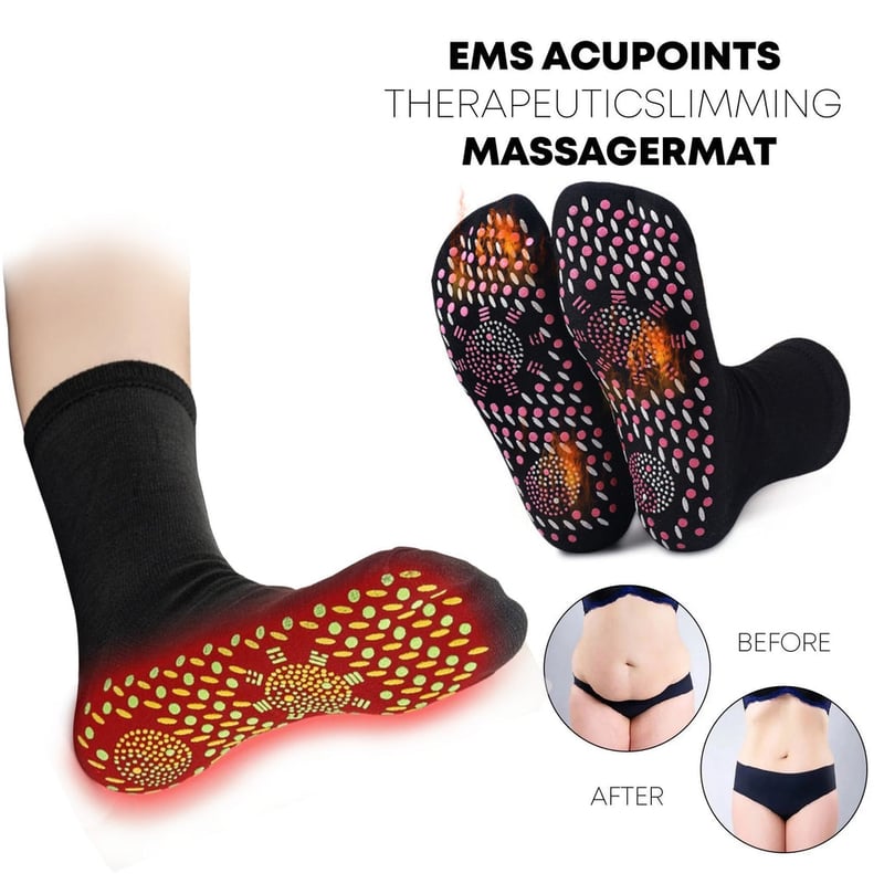 🔥🔥FREE SHIPPING Tourmaline Acupressure Varicose Vein Slim Health Socks