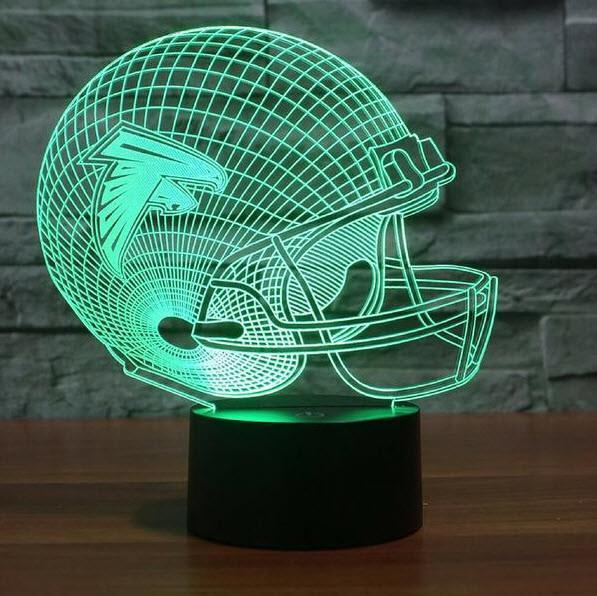 ATLANTA FALCONS 3D LED LIGHT LAMP