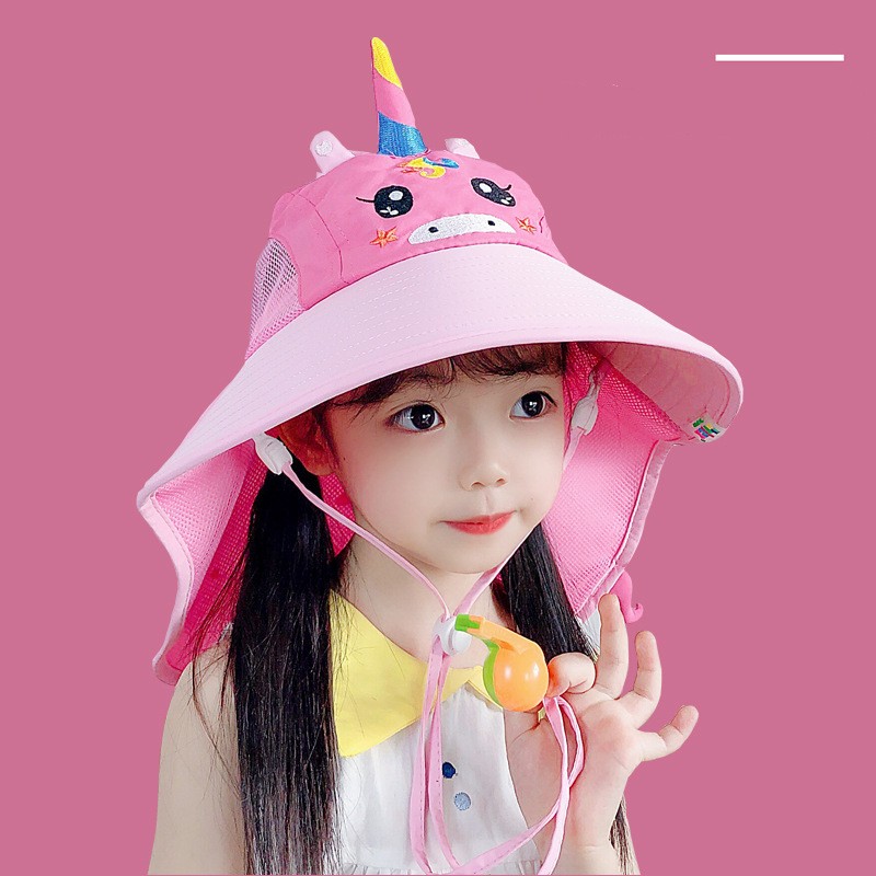 🔥 New upgrade with USB  fan of children's sun hat