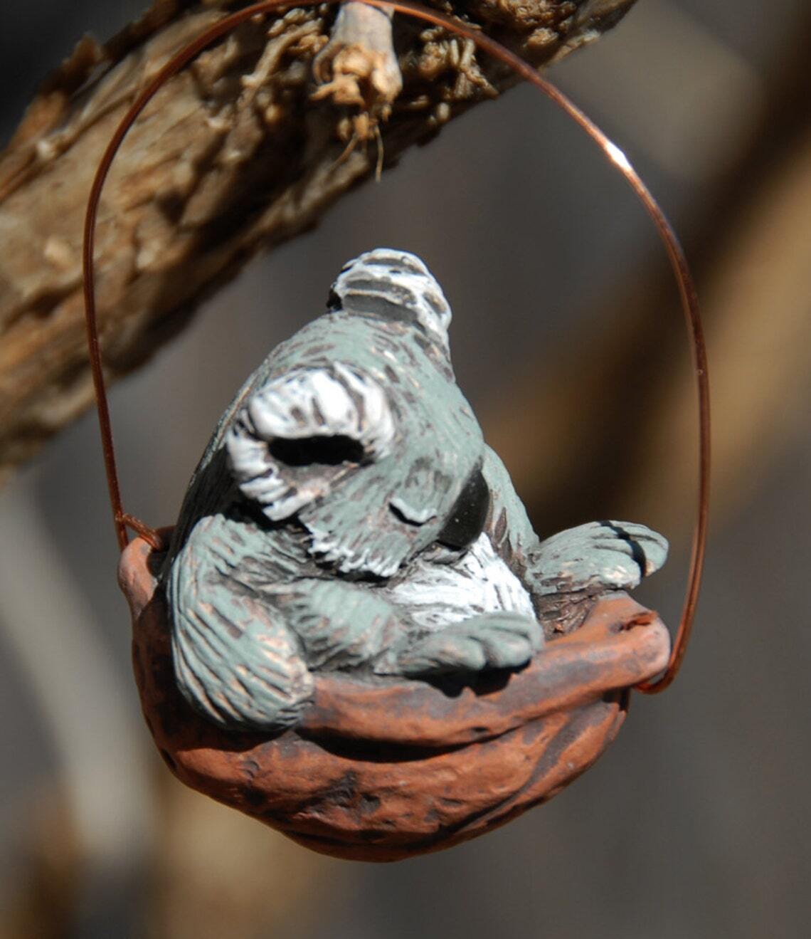 Sleeping Koala Ornament