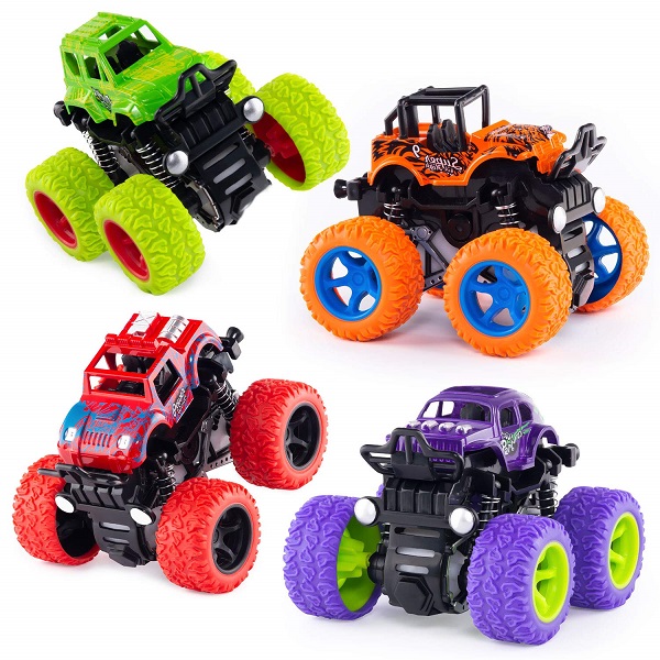 🔥Last Day - 40% OFF🔥 Friction Powered Push and Go Toy Cars, Inertia  Stunt Toy Vehicles