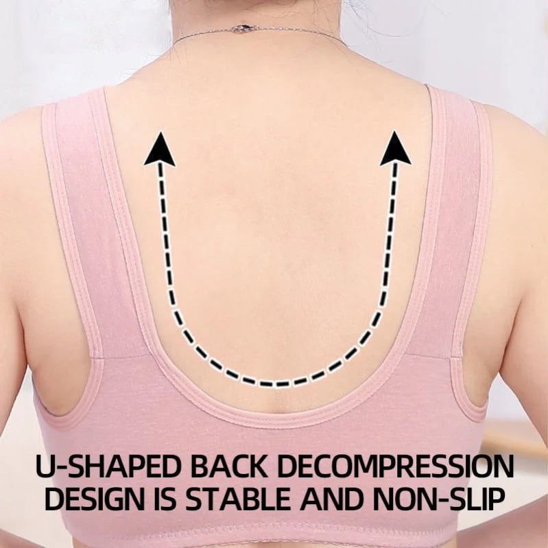 Comfortable & Convenient Front Button Bra - Last day 80% OFF -