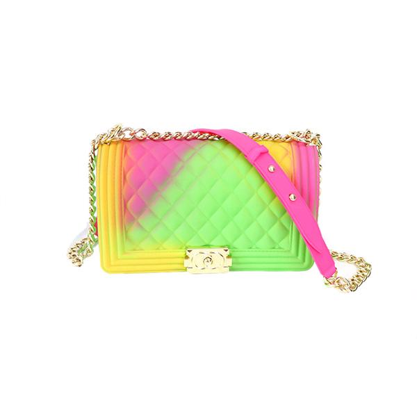 Chicinskates Colorful Diamond Chain Jelly Bag