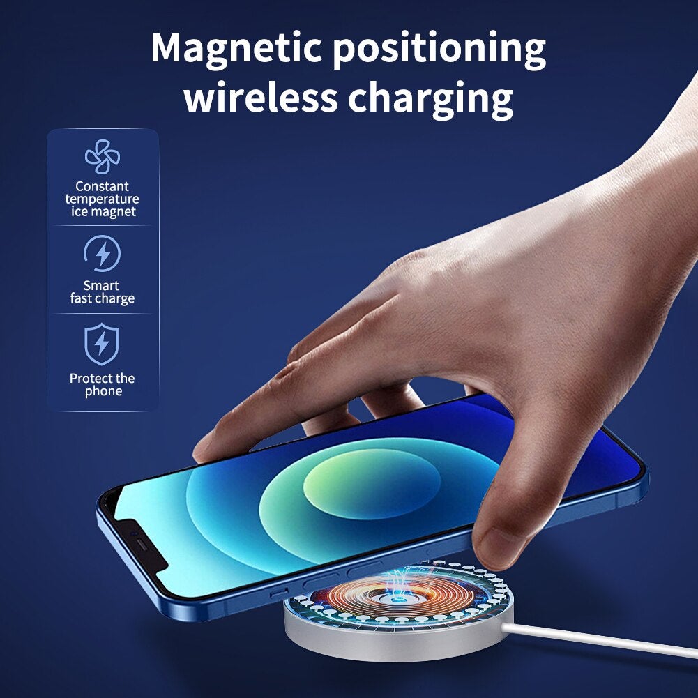 15W Magnetic Wireless Charger