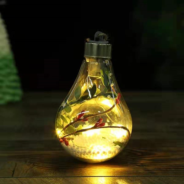 Last Day 49% OFF - LED Hanging Bulb Christmas Ornaments
