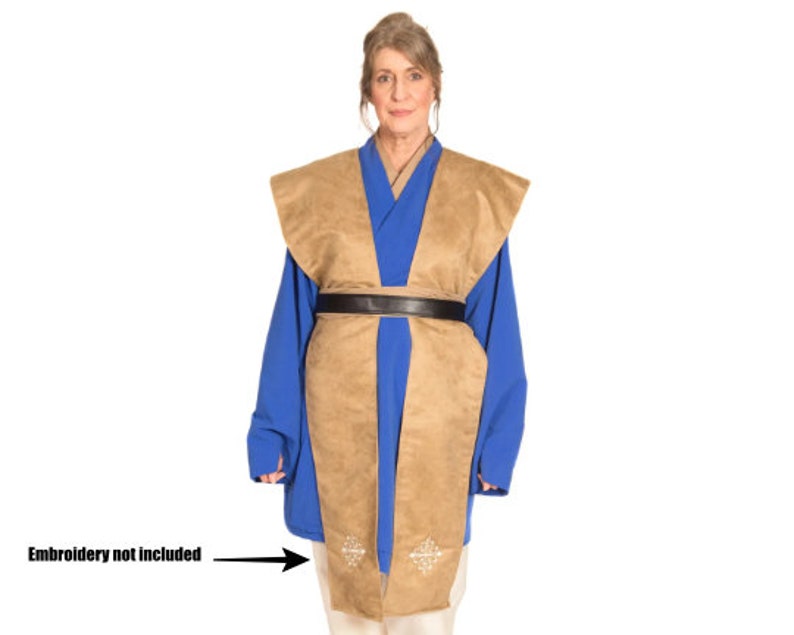 Adult Jedi Master Star Wars Cosplay Tunic Costume-D