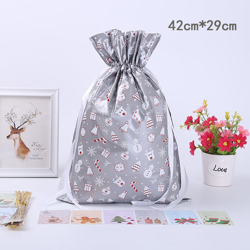 Christmas Hot sale🔥-Drawstrings Gift Bags