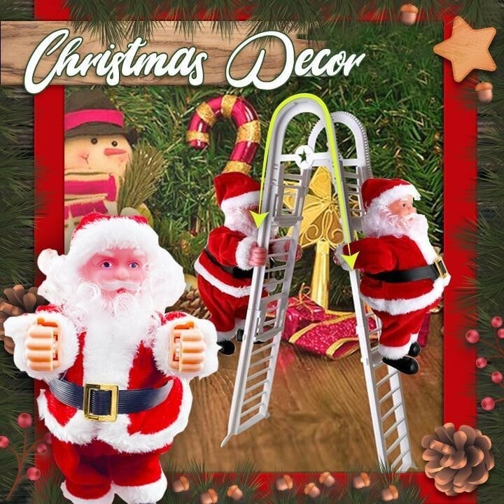 (🎄CHRISTMAS HOT SALE NOW-50% OFF)Santa Claus Musical Climbing Rope