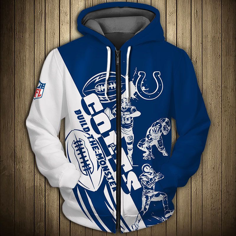 INDIANAPOLIS COLTS 3D HOODIE IICC002